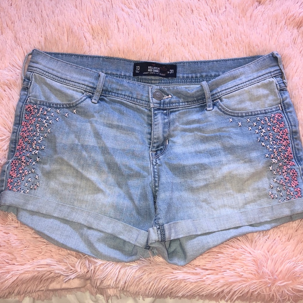 Limited edition Hollister jean shorts